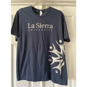 La Sierra University Mens Graphic T Shirt Sz L Riverside California Christian